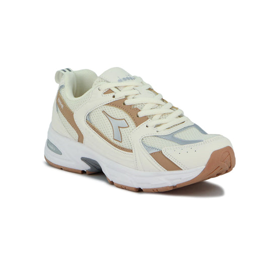 CALZADO DEPORTIVO FEMENINO DIADORA ANYMA BLANCO/ BEIGE/ GRIS